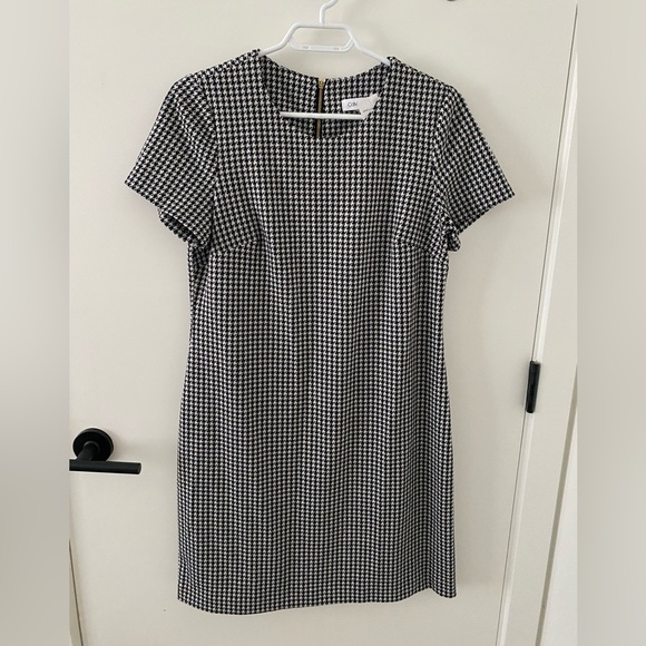 Calvin Klein Dresses & Skirts - Calvin Klein Monochrome Houndstooth Mini Dress